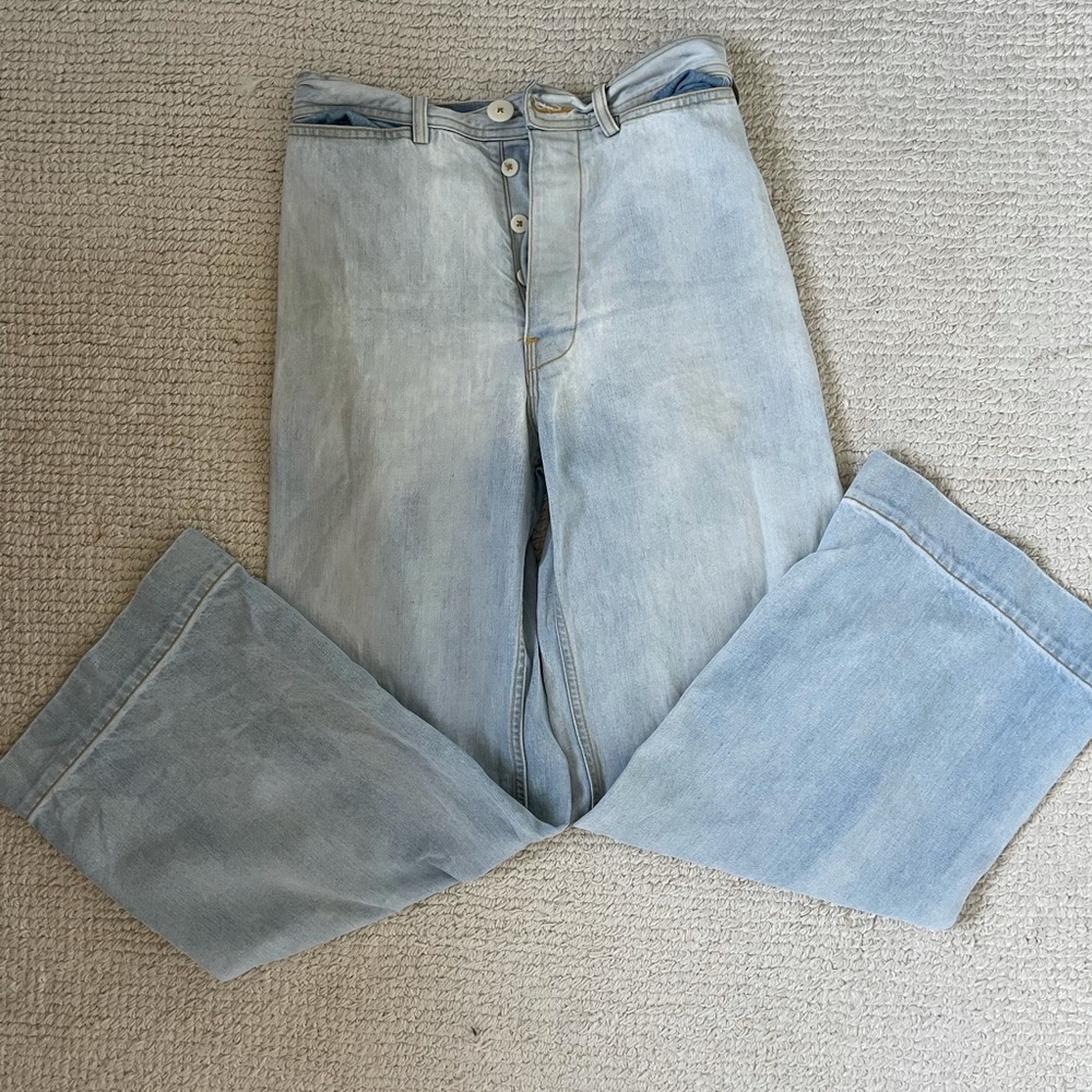 Jesse Kamm denim sailor pants